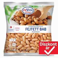 FeVita gyorsfagyasztott zsenge friss fejtett bab 450 g