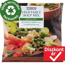 gyorsfagyasztott zöldségleves keverék 450 g