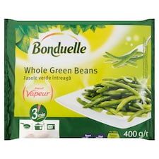 Bonduelle gyorsfagyasztott zsenge zöldhüvelyű egész zöldbab 400 g