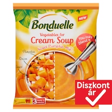 Bonduelle gyorsfagyasztott sütőtökös krémleves zöldségkeverék 400 g