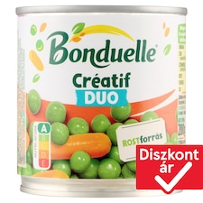 Bonduelle Créatif Duo zöldborsó-bébirépa keverék 200 g