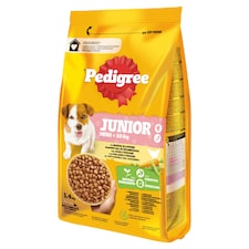 Pedigree Junior Mini teljes értékű szárazeledel kölyökkutyák számára baromfival, zöldségekkel 1,4 kg