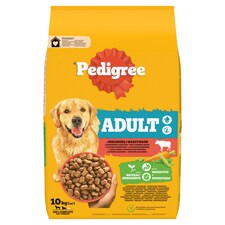 Pedigree teljes értékű szárazeledel felnőtt kutyák számára marhával és zöldségekkel 10 kg