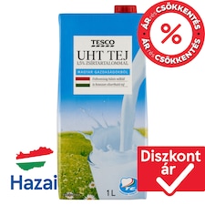 UHT zsírszegény tej 1,5% 1 l