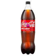 Coca-Cola Cherry zéró cukor cola- és cseresznyeízű energiamentes szénsavas üdítőital 1,75 l