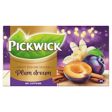 Pickwick Fruit Fusion Spiced gyümölcstea a szilva, a vanília és a fahéj ízével 20 filter 40 g