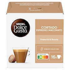 NESCAFÉ Dolce Gusto Cortado Espresso Macchiato tejes kávékapszula cukorral 16 x 6,3 g (100,8 g)