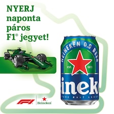 Heineken 0.0 alkoholmentes világos sör 0,0% 0,33 l