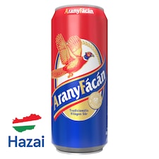 Arany Fácán tradicionális világos sör 4% 500 ml