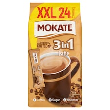 Mokate 3in1 Latte azonnal oldódó kávéspecialitás 24 x 15 g (360 g)
