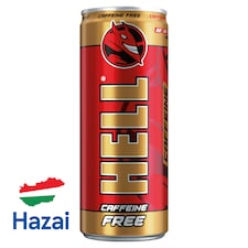HELL tuttifruttiízű, szénsavas, alkoholmentes ital hozzáadott vitaminokkal 250 ml