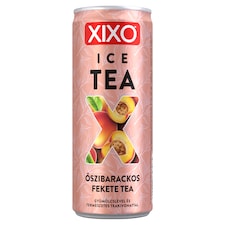 XIXO Ice Tea őszibarackos jegestea gyümölcslével és természetes teakivonattal 250 ml