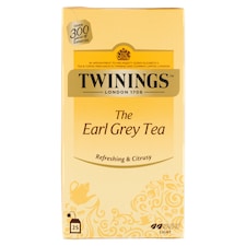 Twinings Earl Grey bergamot ízű fekete tea 25 filter 50 g