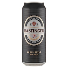 Rastinger világos sör 7% 500 ml