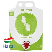 Hilltop Bortarisznya Dunántúli Irsai Olivér száraz fehérbor 11% 3 l