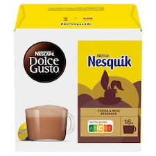NESCAFÉ Dolce Gusto Nesquik kakaó alapú italpor tejporral 16 kapszula x 16 g (256 g)