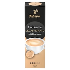 Tchibo Cafissimo Decaffeinato koffeinmentes kávékapszula 10 db 70 g