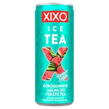 XIXO Ice Tea görögdinnye- és málnaízű jegestea gyümölcslével és természetes teakivonattal 250 ml