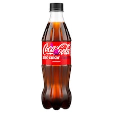 Coca-Cola zéró cukor cola- és cseresznyeízű energiamentes szénsavas üdítőital 500 ml