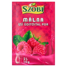 Szobi málna ízű üdítőital por 10 g