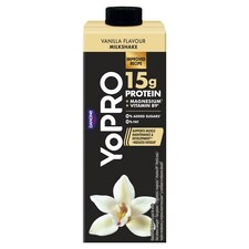Danone YoPro UHT vaníliaízű sovány tejital, édesítőszerekkel, magnéziummal és folsavval 250 ml