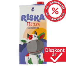 Riska UHT laktózmentes tej 2,8% 1 l