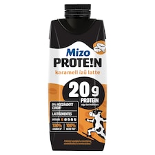 Mizo Protein UHT karamell ízű Latte laktózmentes kávés tej 250 ml