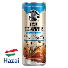 HELL Ice Coffee Slim Vanilla UHT Bourbon vanília ízű ital tejjel, kávékivonattal 250 ml
