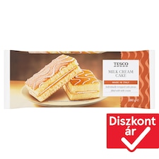piskótaszelet tejes krémmel töltve 10 db 280 g