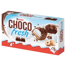 Kinder Chocofresh tejes és mogyorós krémmel töltött tejcsokoládé 102,5 g