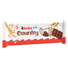 Kinder Country tejcsokoládé szelet tejes krémmel és gabonapelyhekkel töltve 141 g
