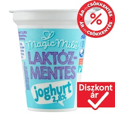 Magic Milk laktózmentes élőflórás zsírszegény natúr joghurt 150 g