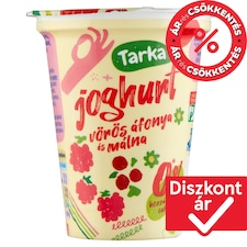 Tarka vörös áfonya és málna élőflórás sovány joghurt 150 g