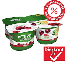 Danone Activia élőflórás meggyes joghurt 4 x 120 g (480 g)