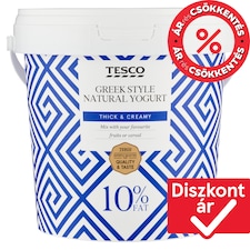 Greek Style zsíros natúr joghurt 1 kg