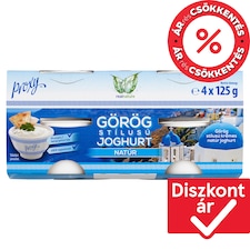 Real Nature görög natúr joghurt 4x125 g