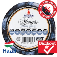 Szentkúti Tej áfonyás réteges joghurt 200 g