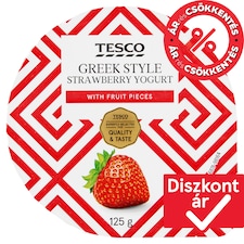 Greek Style zsíros szamócás joghurt 125 g