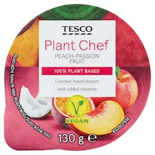 Plant Chef erjesztett, kókuszital alapú készítmény őszibarackkal és maracujával 130 g