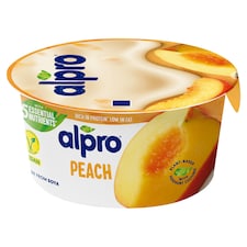 Alpro őszibarackos fermentált szójakészítmény hozzáadott kalciummal és vitaminokkal 150 g