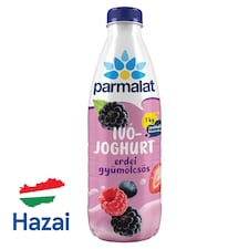 Parmalat zsírszegény erdei gyümölcsös ivójoghurt 1 kg