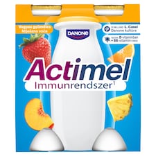Danone Actimel vegyes gyümölcsízű zsírszegény joghurtalapú ital 4 x 100 g (400 g)