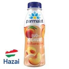 Parmalat zsírszegény őszibarackos ivójoghurt 330