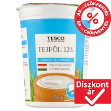 tejföl 12% 450 g