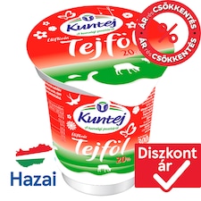 Kuntej élőflórás tejföl 20% 300 g
