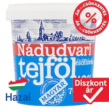 Nádudvari élőflórás, félzsíros tejföl 12% 700 g