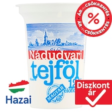 Nádudvari félzsíros, élőflórás tejföl 12% 330 g