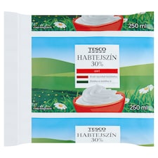 UHT habtejszín 30% 250 ml