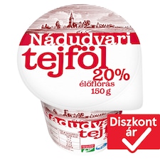 Nádudvari élőflórás tejföl 20% 150 g