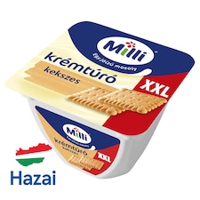 Milli XXL krémtúró lágy kekszdarabokkal 150 g